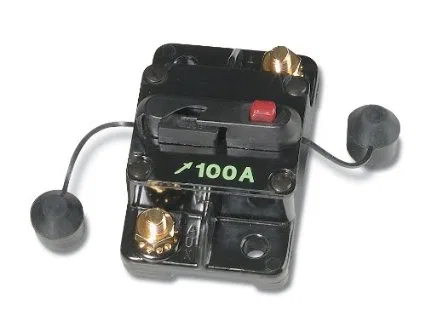 31202 – WIRTHCO Circuit Breaker, 100 Amp Manual And Switchable Reset Single
